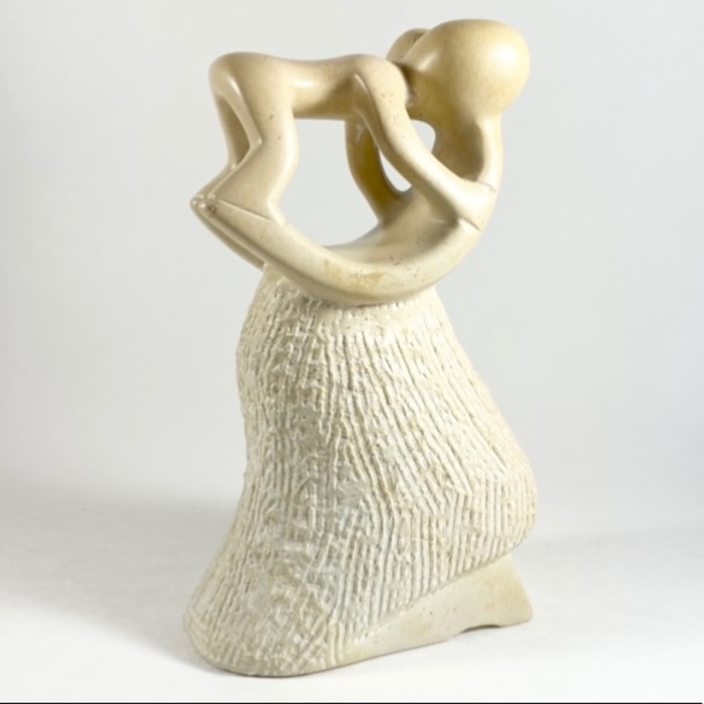 Hand carved Kenya soapstone sculpture